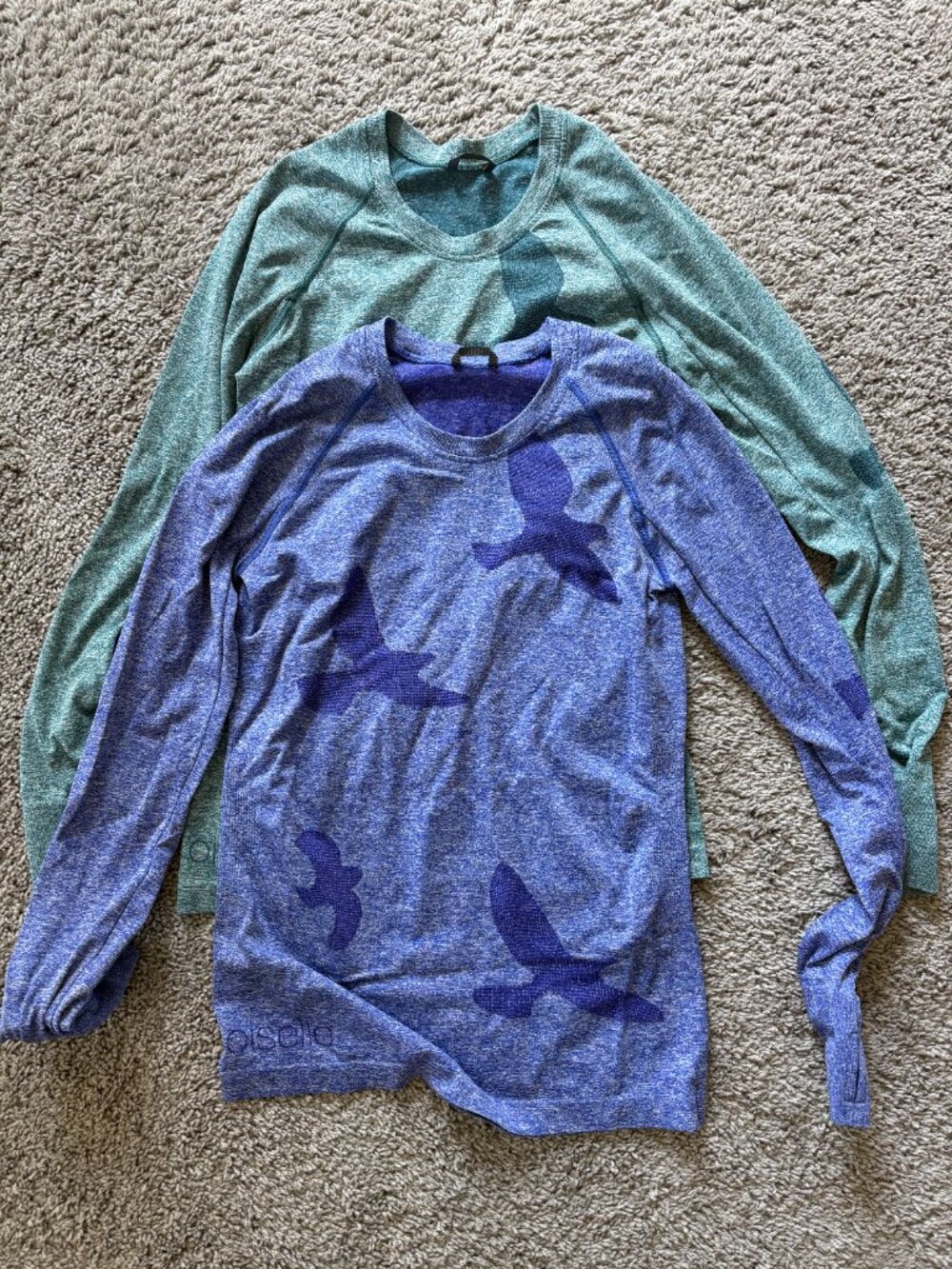 [2] OISELLE Flyte Long Sleeve Seamless Birds Szs Med